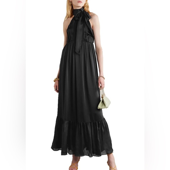 ZIMMERMANN 100% Silk Black Maxi Dress - Picture 2 of 3